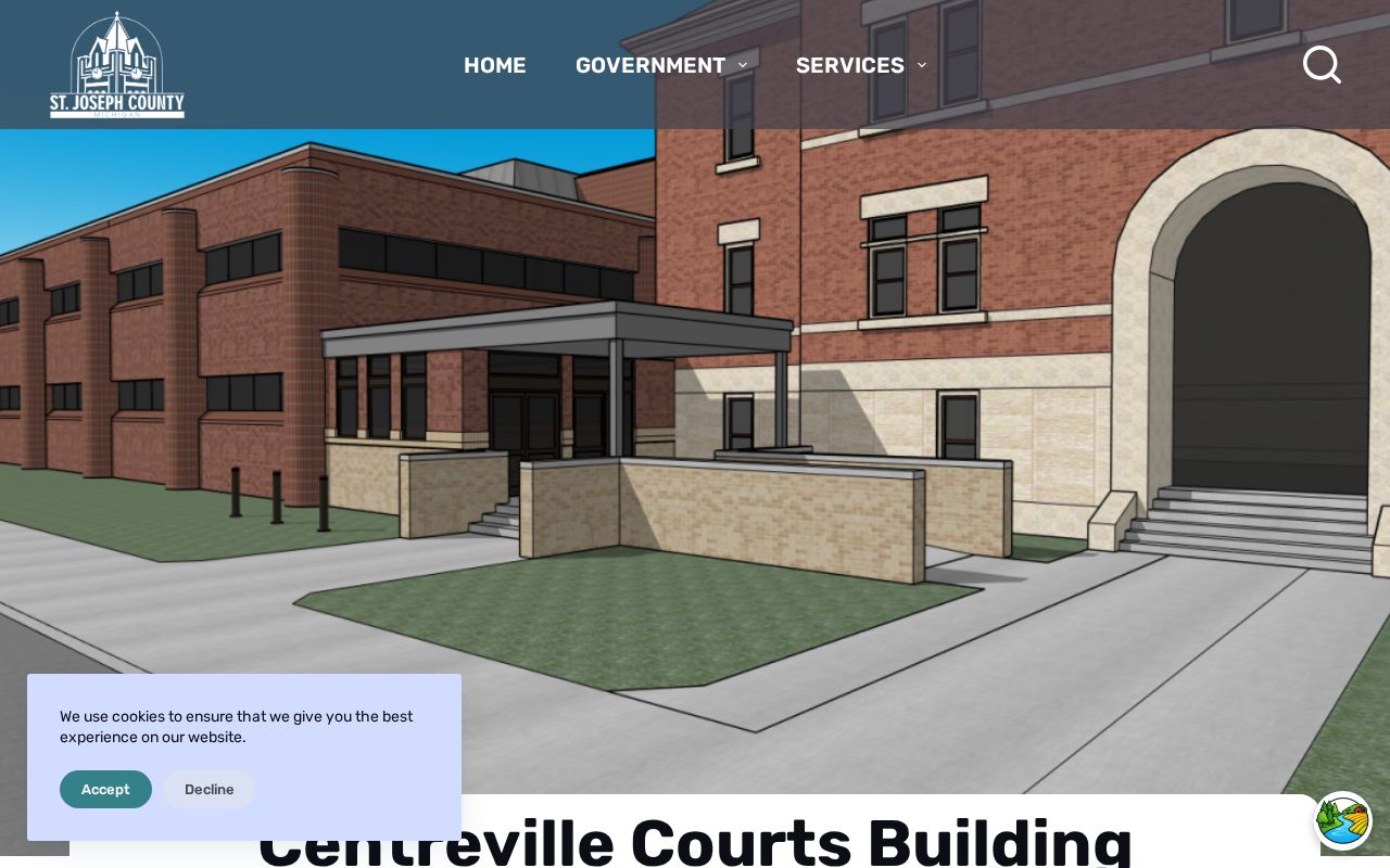 St. Joseph County court schedule renovation and temporary court-access notice