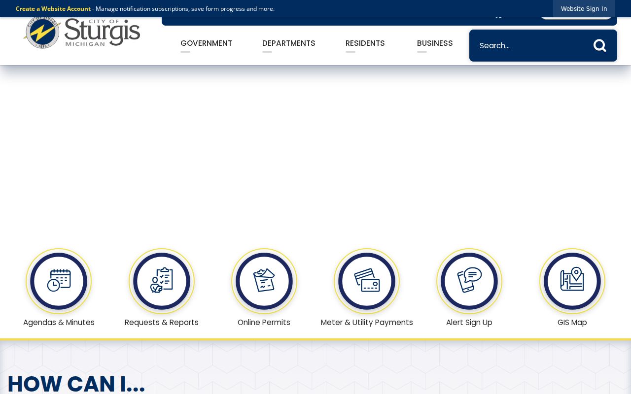 Sturgis court record context from the City of Sturgis official website